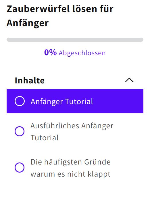 Zauberwürfel lösen für Anfänger (sehr ausführlich)