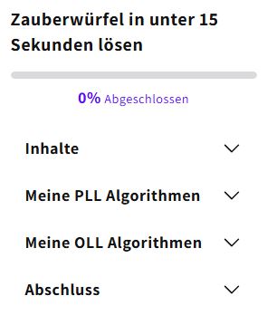 Zauberwürfel in unter 15 Sekunden lösen