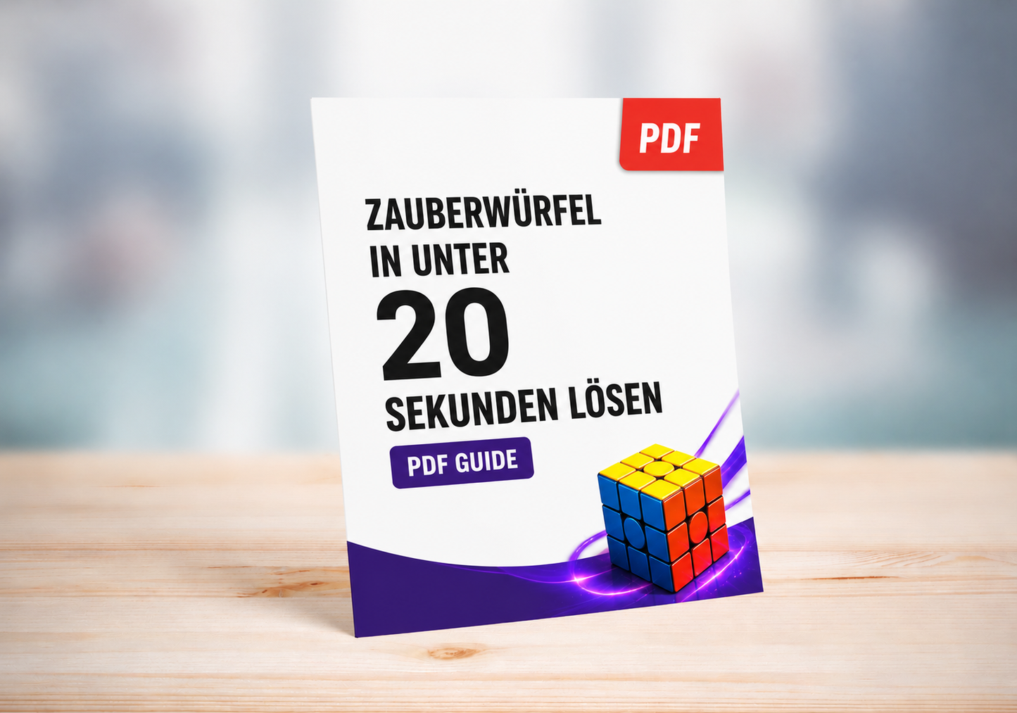 20-Sekunden-Zauberwürfel – PDF Guide