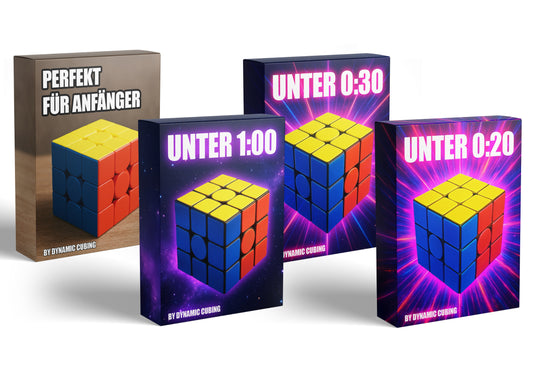 Komplettpaket | Vom Anfänger zum Speedcuber